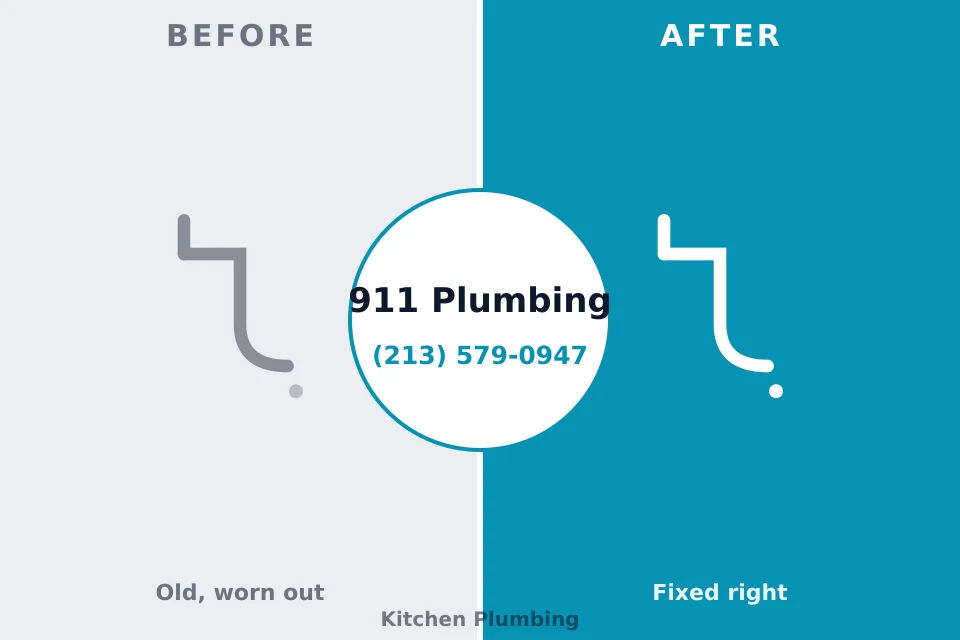 Before and after: plumbing company Auburn, MI
